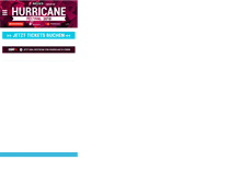 Tablet Screenshot of hurricane.de
